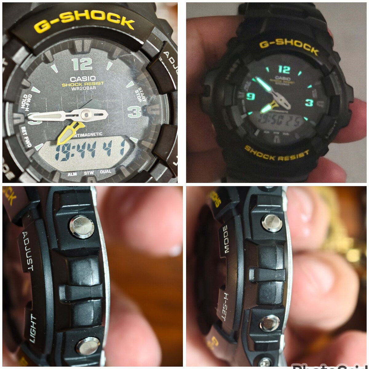 1  ขายนาฬิกา  Casio G-Shock Standard Analog-Digital รุ่น G-100   สภาพสวยๆ    1350 บาท   ส่ง 50

สภ