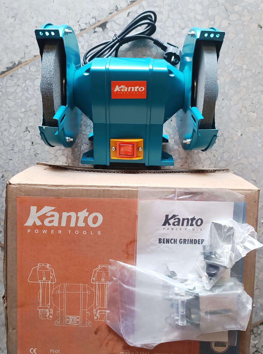 มอเตอร์หินไฟ 6" (KANTO)  KT150  250W  1/3HP (ของใหม่) อุปกรณ์ครบ  (น้ำหนัก 7.5 กก)

ขาย      480 บ