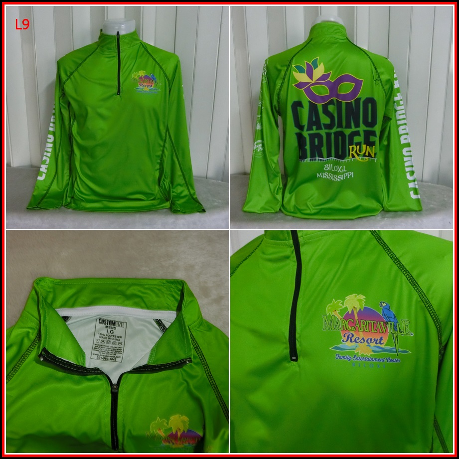 L9.เสื้อตกปลา MARGARITAVILLE   ใส่ออกทริปกลางแจ้งตกปลา ชนิดเนื้อผ้าบางลื่นๆ ชนิดผ้าแห้งไว  Size L อก