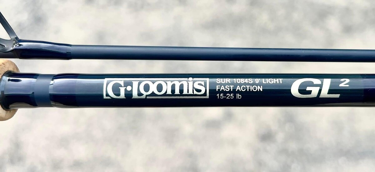 คันเซิร์ฟ Gloomis GL2 SUR 1084S 
ยาว 9ฟุต เวทสาย 15-25 ปอนด์ สภาพใหม่
ไกด์ตัวแรกน่าจะเบอร์ 50 Tip 