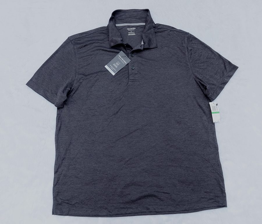 VAN HEUSEN UPF 20+/M/L (42/44) เสื้อยืดปกโปโล 3 สีสวยใหม่แท้ ราคารวมส่ง Flash
