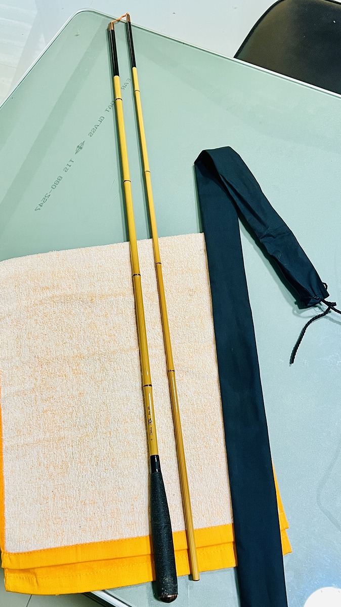 หลิวทูแพค Shimano Gokusen Kaze ระยะ 3.0 ม. ลายไม้ไผ่คลาสสิก.