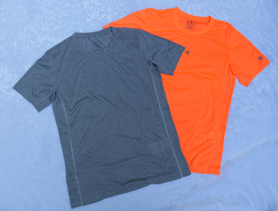 Champion /44/46 เสื้อยืดกีฬาแขนสั้น 2 สีสวยใหม่ลิขสิทธิ์แท้ ราคารวมส่ง Flash