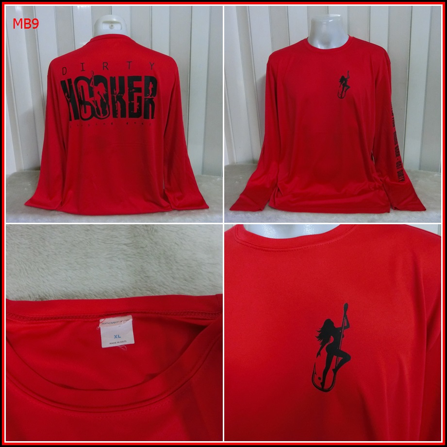 MB9.เสื้อตกปลา  HOOKER   ใส่ออกทริปกลางแจ้งตกปลา ชนิดเนื้อผ้าบางลื่นๆ ชนิดผ้าแห้งไว  Size XL อก 48 น