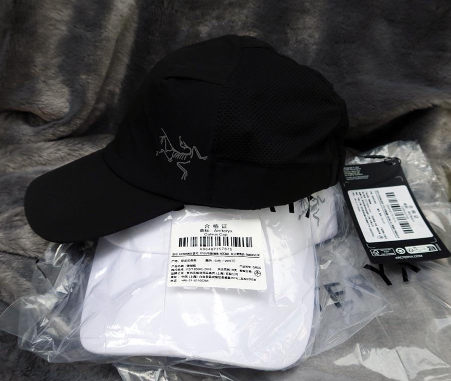 ARC'TERYX cap /หมวก 2 สีใหม่สวยลิขสิทธิ์แท้คุณภาพดีมาก ราคารวมส่ง Flash