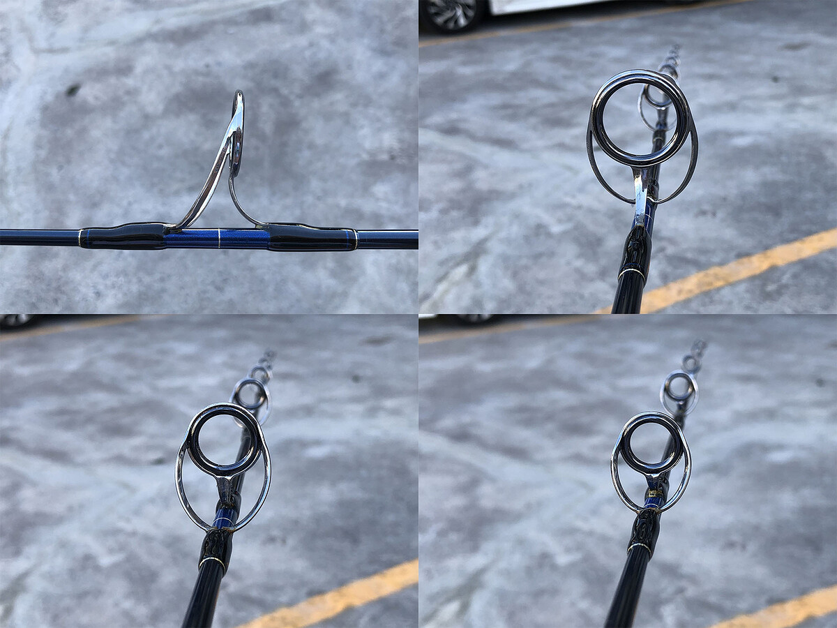 Tenryu JIG-ZAM VII 591S-3 คัน 1 ท่อนยาว 5'9" Lure Wt: 50-120g , line Max: 25lb , Drag Max: 3.8kg แบล