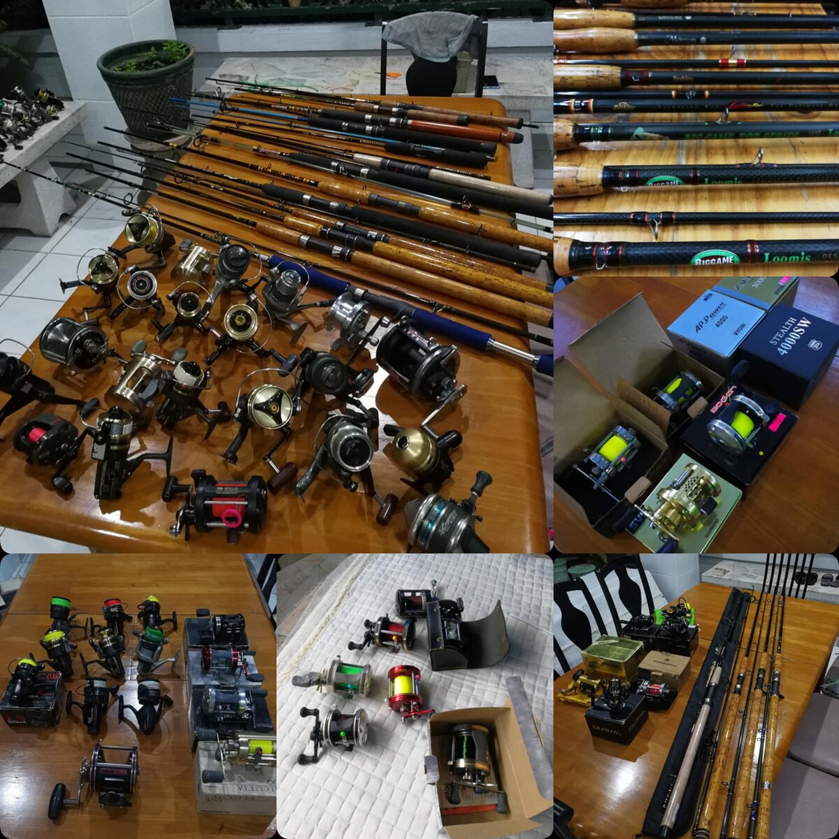 รับซื้อคัน - รอก Loomis - Berkley - Abu - Penn - Daiwa และ อื่นๆ แนวปลาบ่อ แนวสะสม คันเก่าๆ รอกเก่าๆ