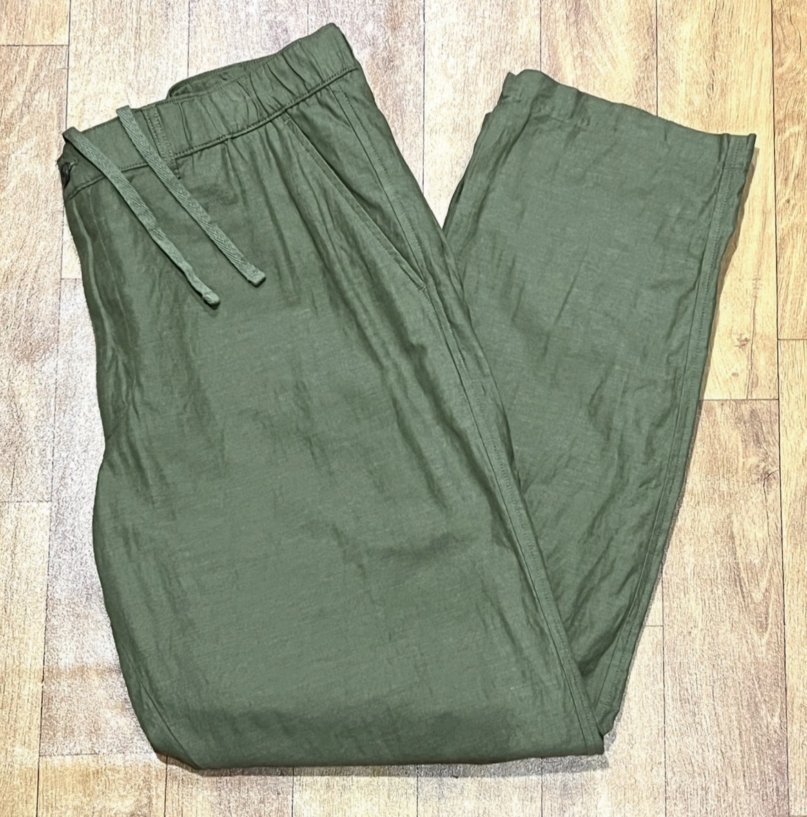 กางเกง Uniqlo Linen Blend Relaxed Pants