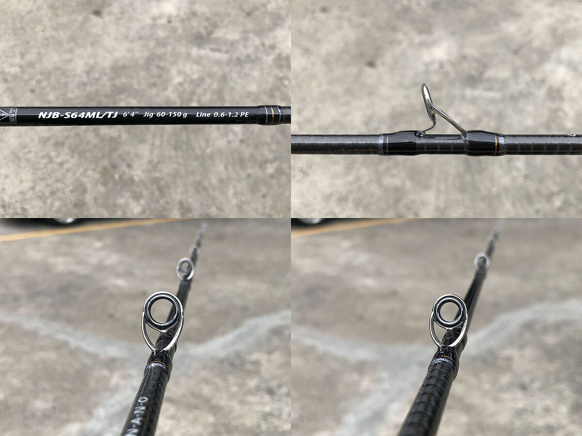 Major Craft NP JACK NJB-S64ML/TJ (คันปลายหัก) คัน 1 ท่อนยาว 6'4" Jig Wt: 60-150g , Line Wt: PE 0.6-1