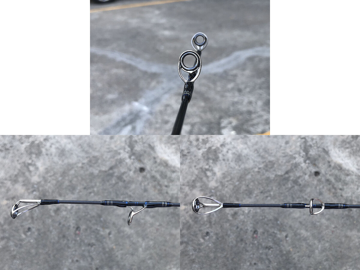 Daiwa Saltiga 57B-3/4 คัน 1 ท่อนยาว 5'7" Jig Wt: 60-150g , Line Wt: Max 30lb  แบลงค์คันสวยริ้วรอยน้อ