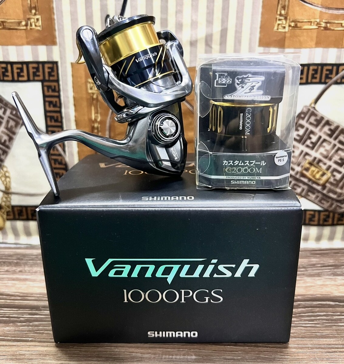 >>>>ประมูลรอก SHIMANO VANQUISH 1000PGS ปี 2016 (มาพร้อมสปูน C2000M)<<<<