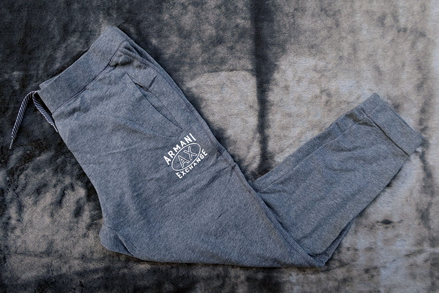 ARMANI EXCHANGE jogger /L กางเกงขายาวเอวยางยืดใหม่แท้ตัดป้ายหลุดโรงงาน