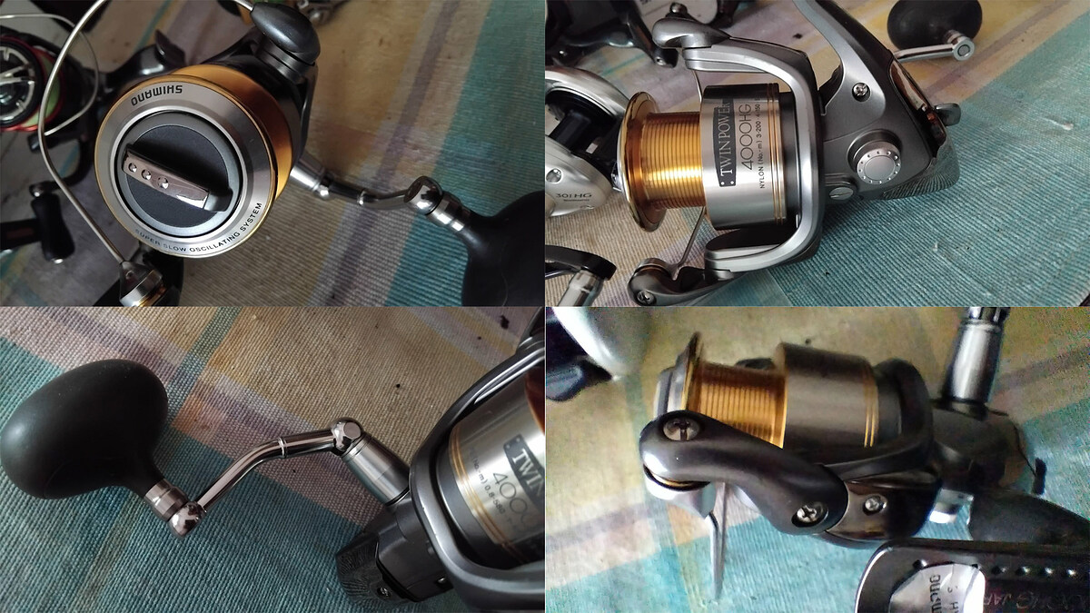 ขออนุญาติครับ
ปล่อยรอก Shimano Twinpower 4000HG ปี 2002 แขนเกลียวหมุนขวา
สภาพสวย หมุนแน่น เนียน มี