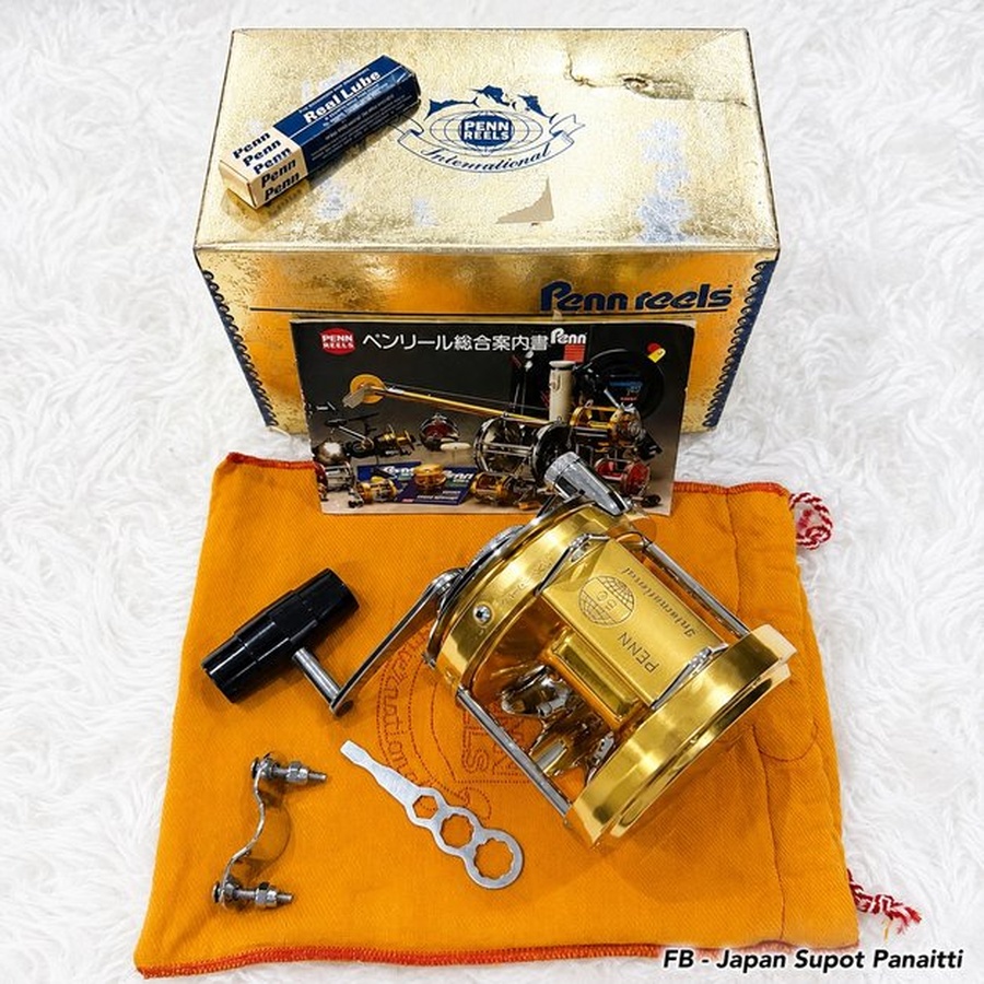 Vาย​รอกทรอลิ่ง PENN 50 ลูกโลก International Spec Japan หมุนขวา สภาพโครตสวย