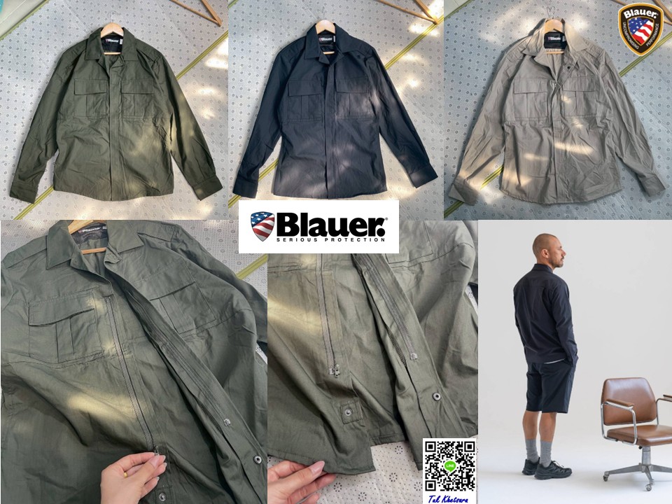 sale เสื้อยุทธวิธี ผ้า Ripstop Blauer TENX™ LONG SLEEVE BDU SHIRT ป้องกัน UV