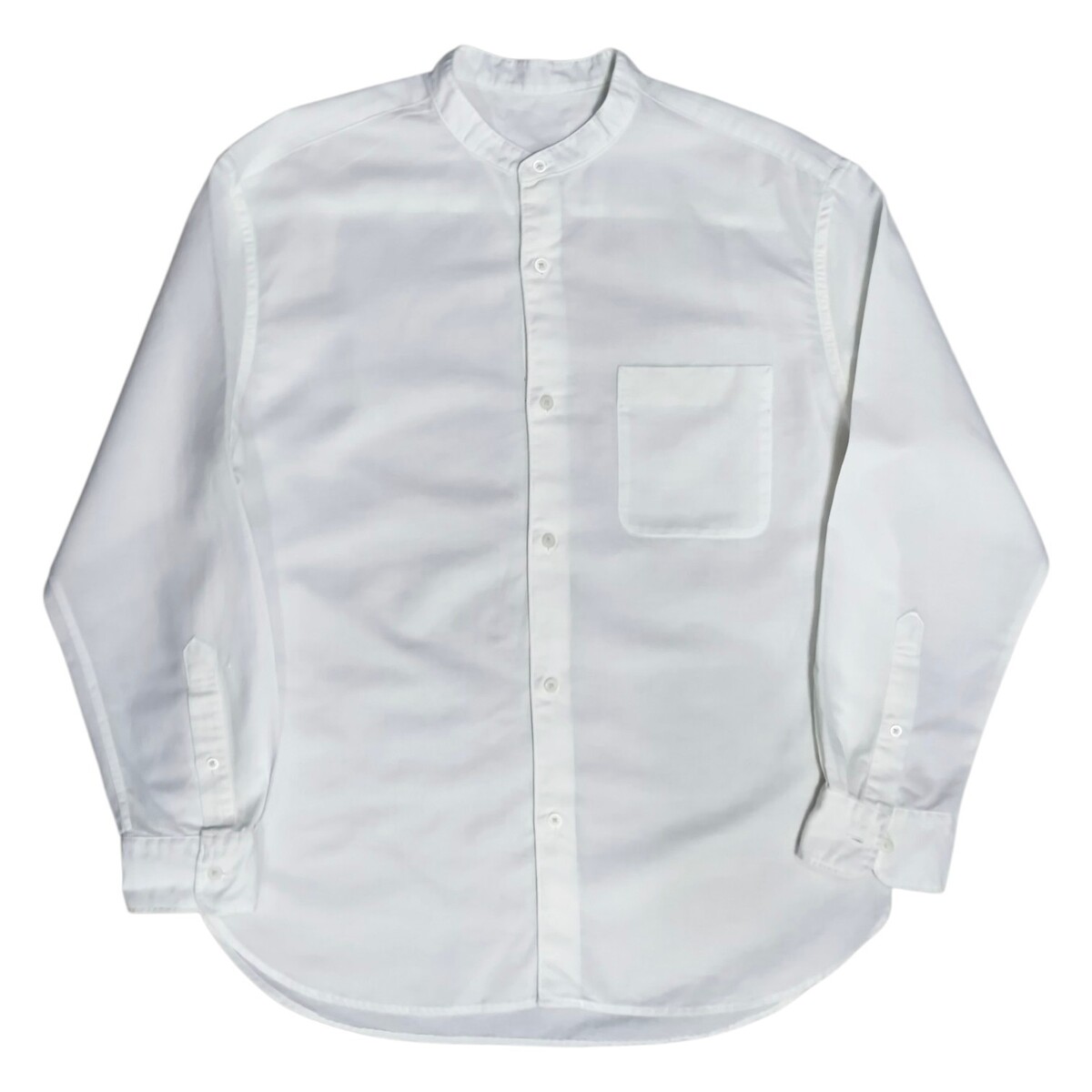 Uniqlo เชิ้ตคอจีน ผ้าลินิน มือ1 สีขาว 350.