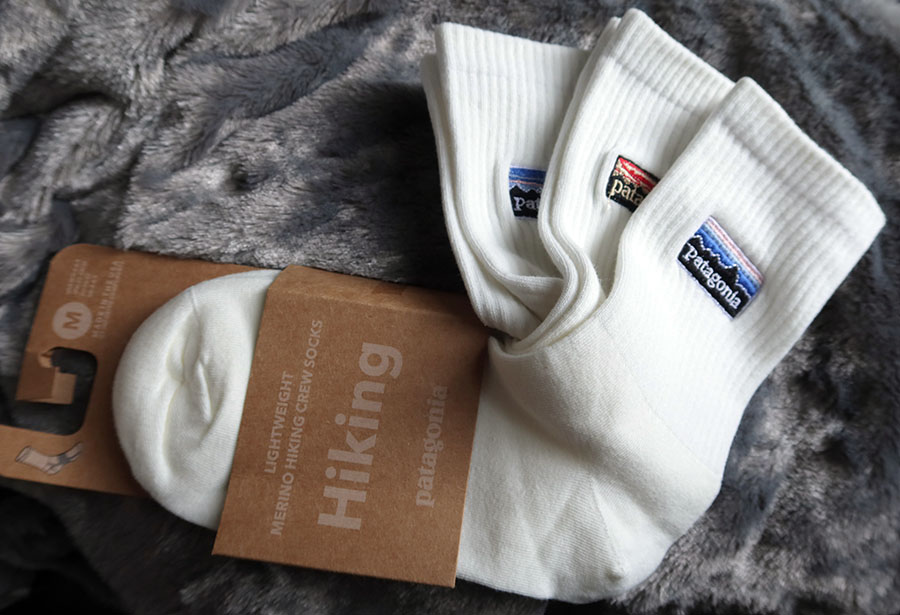 SOCKS patagonia ถุงเท้า 3 คู่ ใหม่แท้ราคารวมส่ง Flash