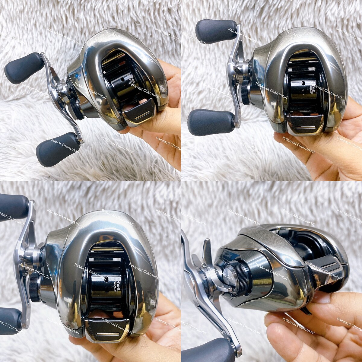 Shimano 25’ Antares 101HG
รอกสภาพสวยมากเกือบจะใหม่ มีรอยขนแมวบางๆที่ฝาข้างนิดเดียว นอกนั้นสวยใสแทบไ