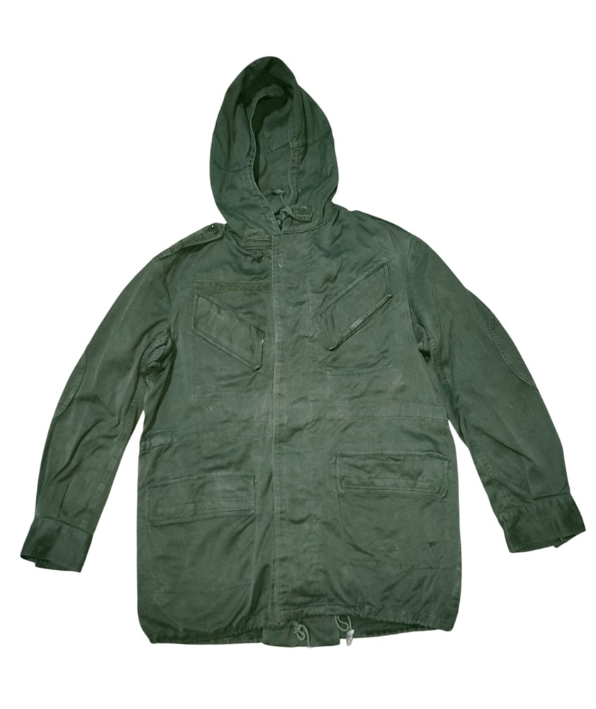 ++ เสื้อทหารยุโรป ทรง PARKA  วินเทจ   รอบอก  4ุ8  นิ้ว  