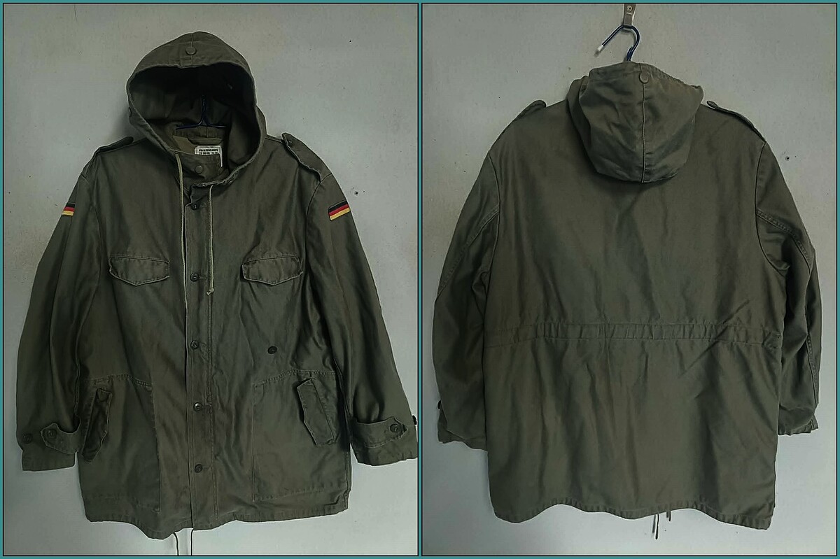 เสื้อ Parka ทหารเยอรมัน (รุ่นเก่า)     SIZE:รอบ-อก : 50-52 นิ้ว