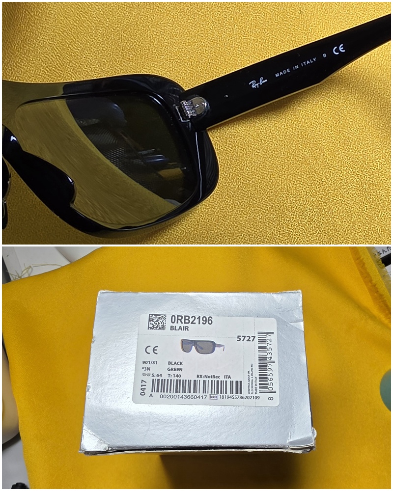 พร้อมกล่องกระดาษที่มีบาร์โค๊ด เลขรุ่นครบ ตรงตามขาแว่นทุกประการ ซื้อออกจากห้างครับ
1,200 บาท ส่งฟรี 