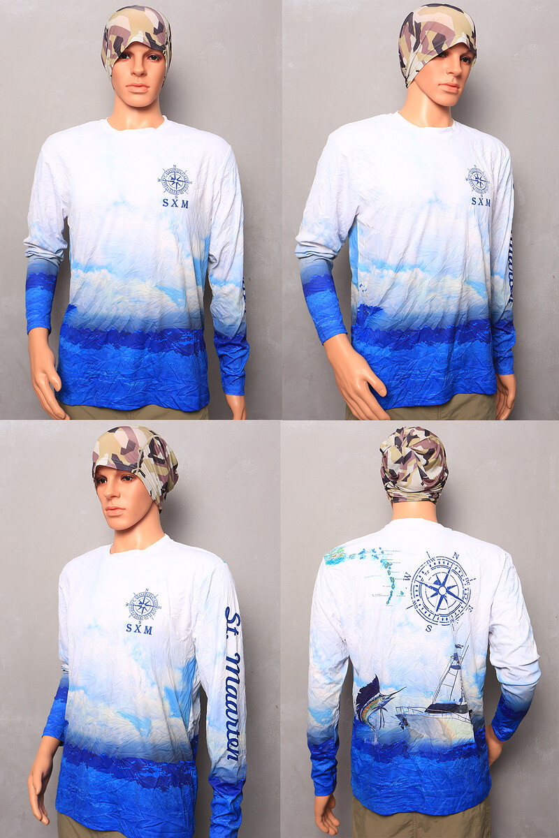 P008. เสื้อยืดแขนยาว Men's SXM Fishing Gear 100% Polyester Size L

สีตามภาพ (ขนาดวัดจริง) รอบอกกว้