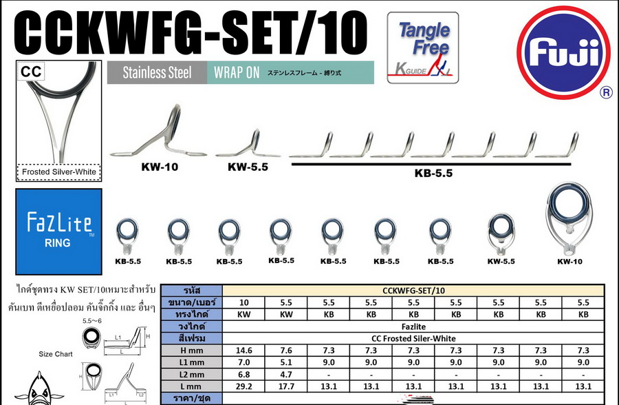 [center][q][b]ชุดไกค์เบท ฟาไซค์ทรง KW-10[/b]
----------------