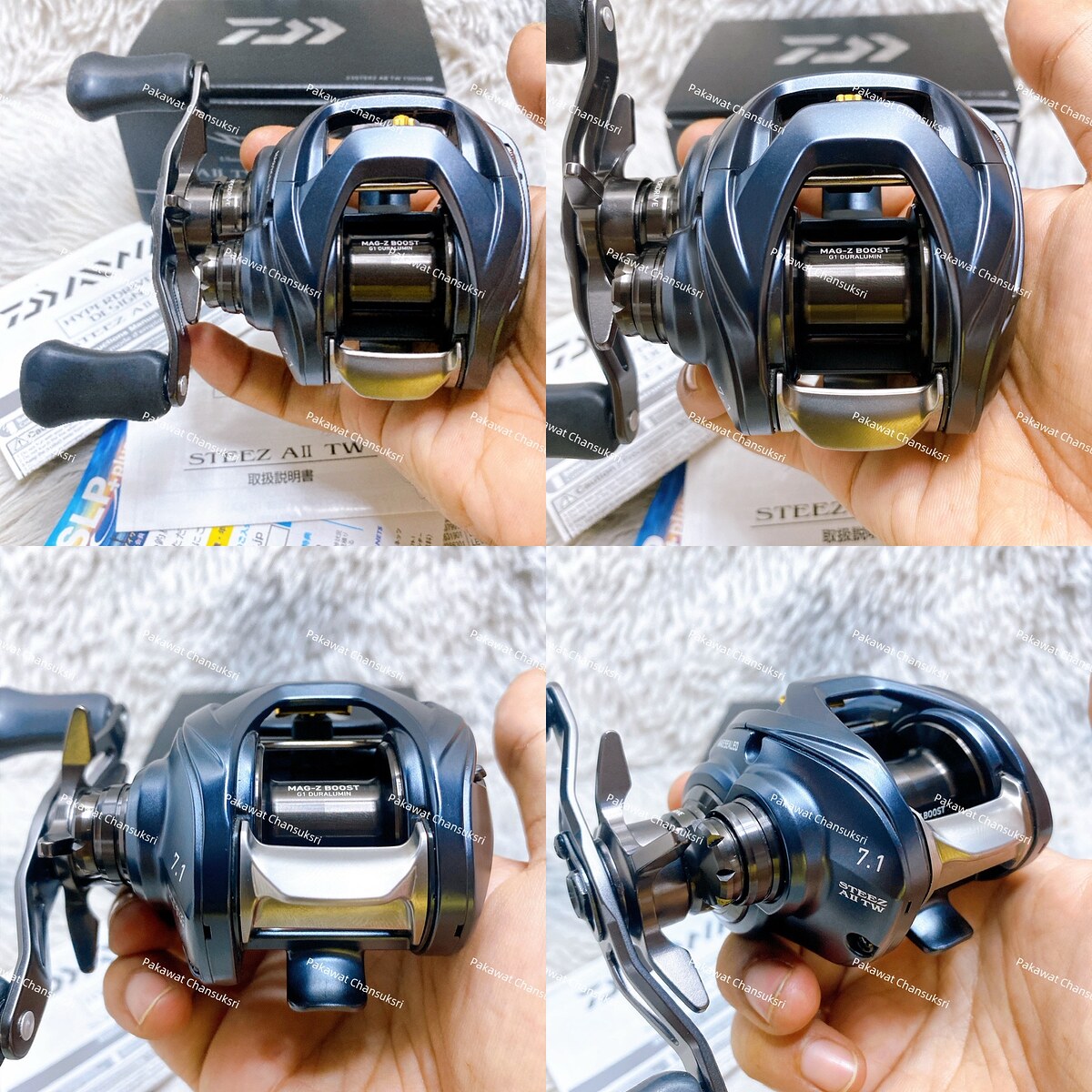 Daiwa 23’Steez A II TW 1000HL 7.1
รอกสภาพสวยมากเหมือนให