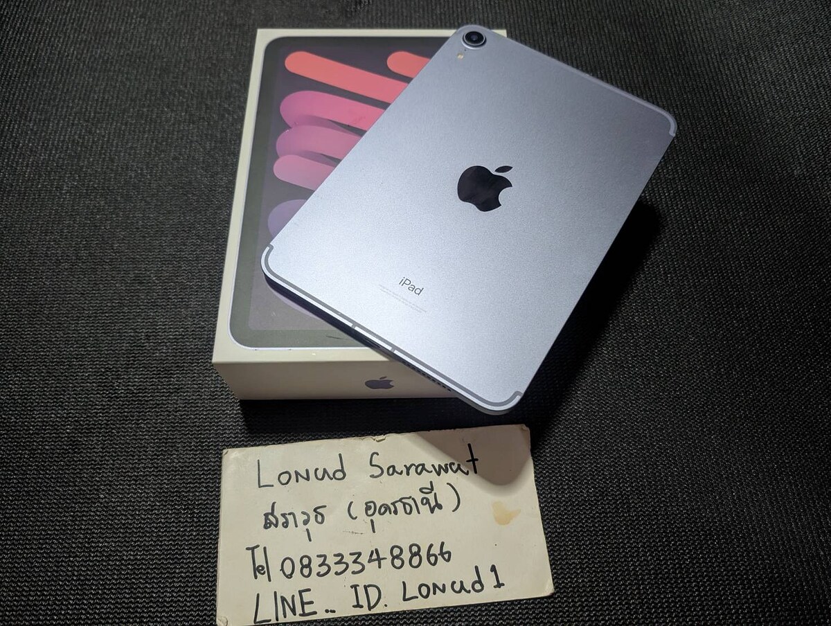 iPad mini 6 ใส่ซิม 256G  สวยๆ