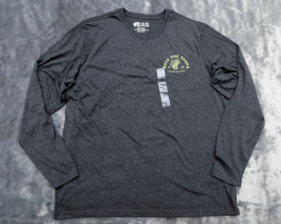 Bass Pro Shops /42/46/50/54 เสื้อยืดแขนยาวสวยใหม่แท้ ราคารวมส่ง Flash