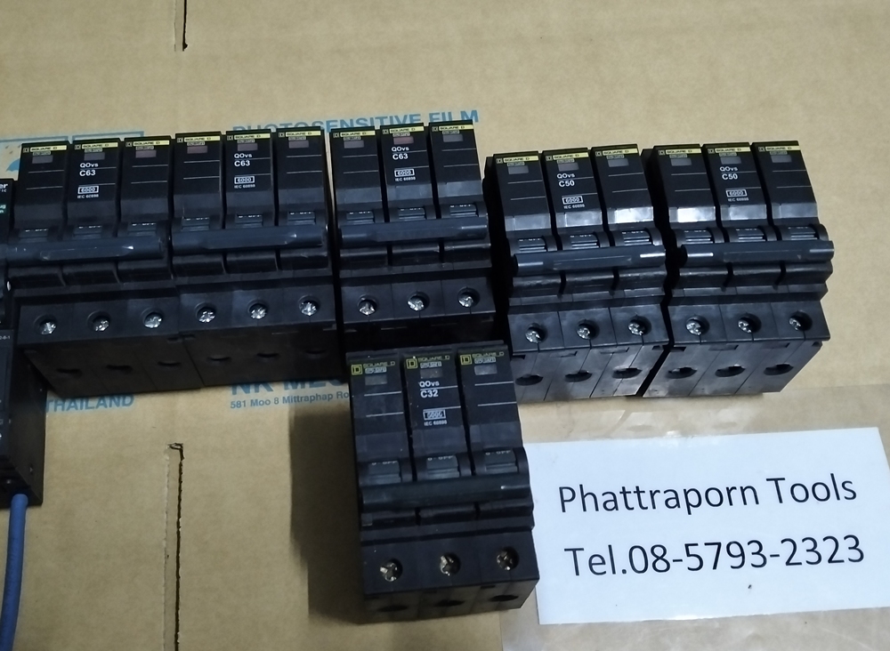 เซอร์กิตเบรกเกอร์ ลูกย่อย SCHNEIDER 3Phase มือ2สวยๆ