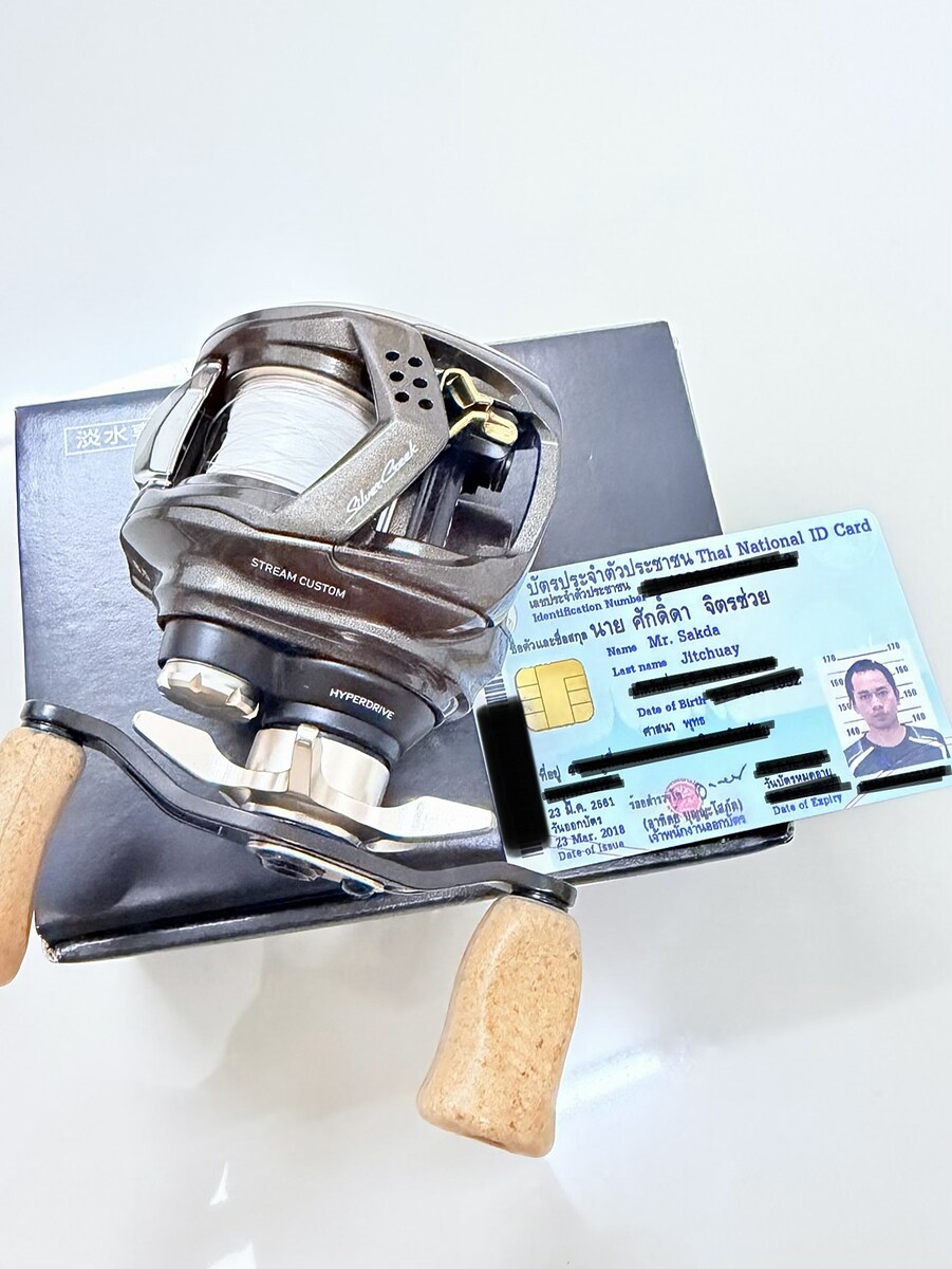 รอกเหยื่อเบางาน Stream ตรงสาย Daiwa silver creek air tw stream custom 8.5R