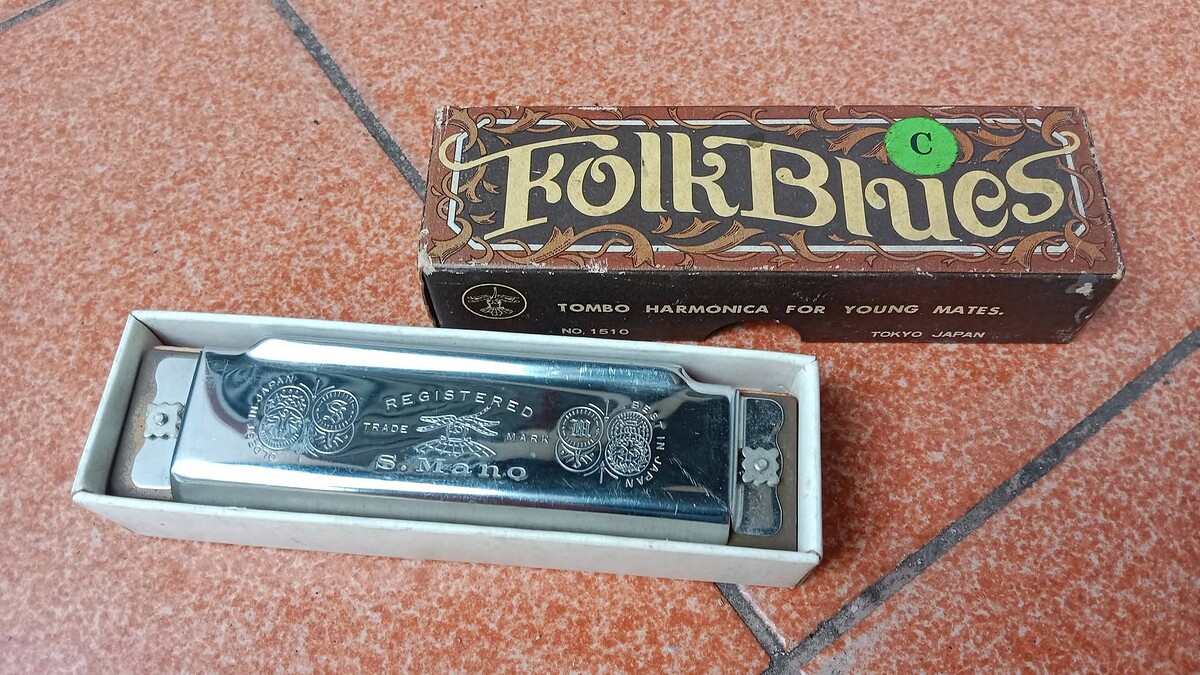 folk blues harmonica key c 