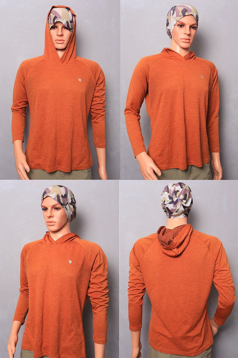 4. เสื้อยืดแขนยาว Women's TTR Outfiter 100% Polyester Size 2XL

สีส้ม / น้ำตาล (ขนาดวัดจริง) รอบอก