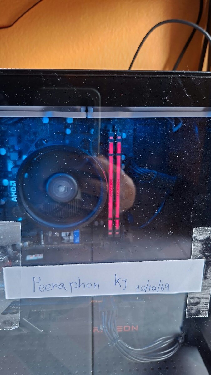 Ram ddr4 3200 16g (8*2) ประกัน advice LT  2900
