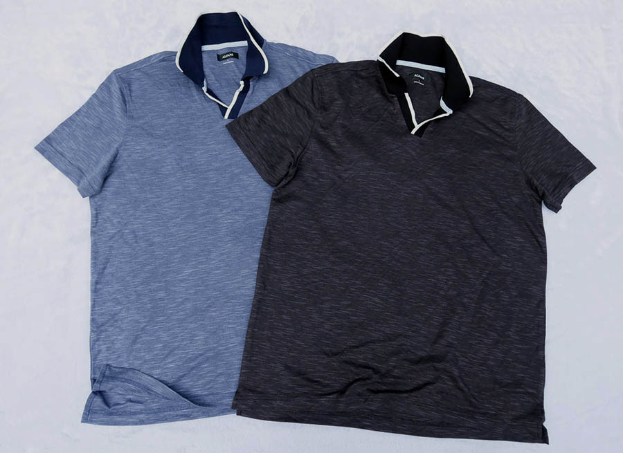 ALFANI /L/XL/XXL เสื้อยืดคอปกโปโล 2 สีสวยใหม่เท่ ราคารวมส่ง Flash