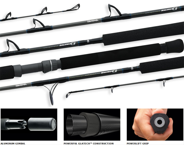 Daiwa Saltiga G Boat Rods : Daiwa Jigging/popping/Conventional คัน (Rod)