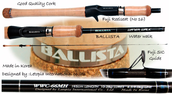 BALLISTA Water Walk Baitcasting