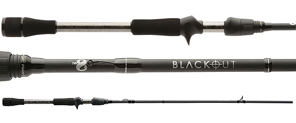 No.8 Tackle Black Co. Blackout Casting