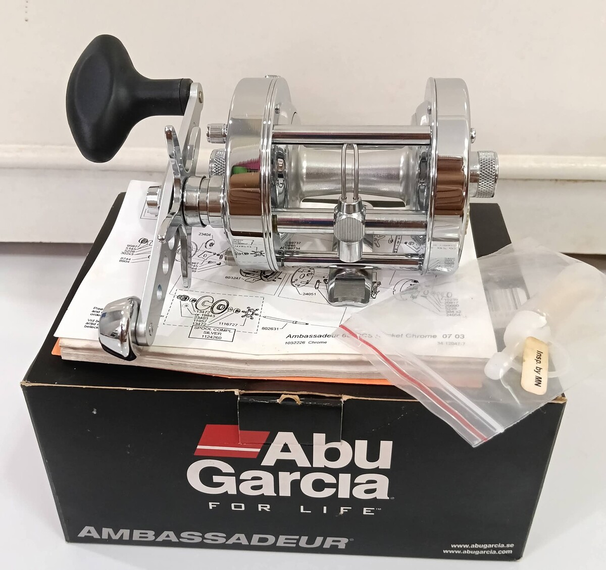 Abu 6500CS ROCKET CHROM