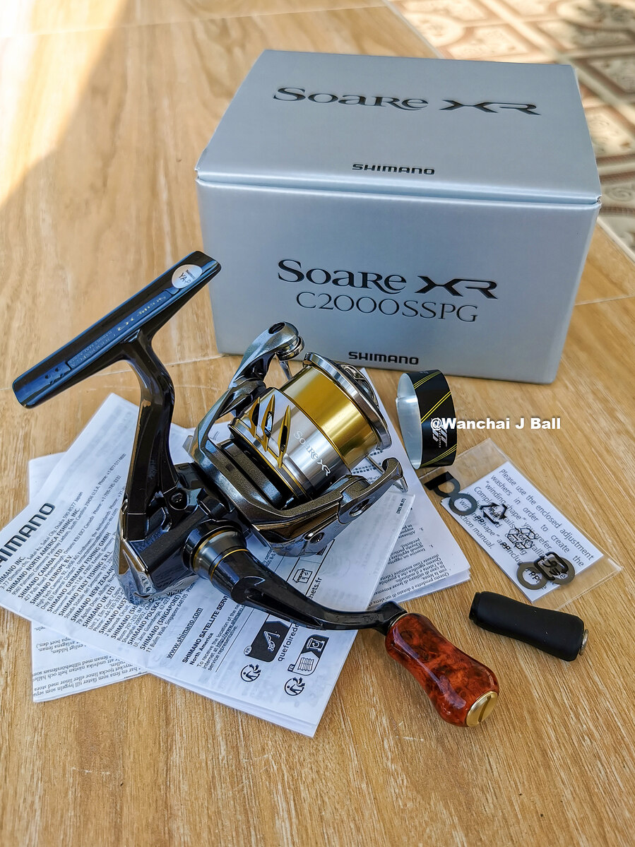 ✅ ✅  รอก Shimano Soare XR (2025ใหม่ล่าสุด) C2000 SSPG รอบ 4.4