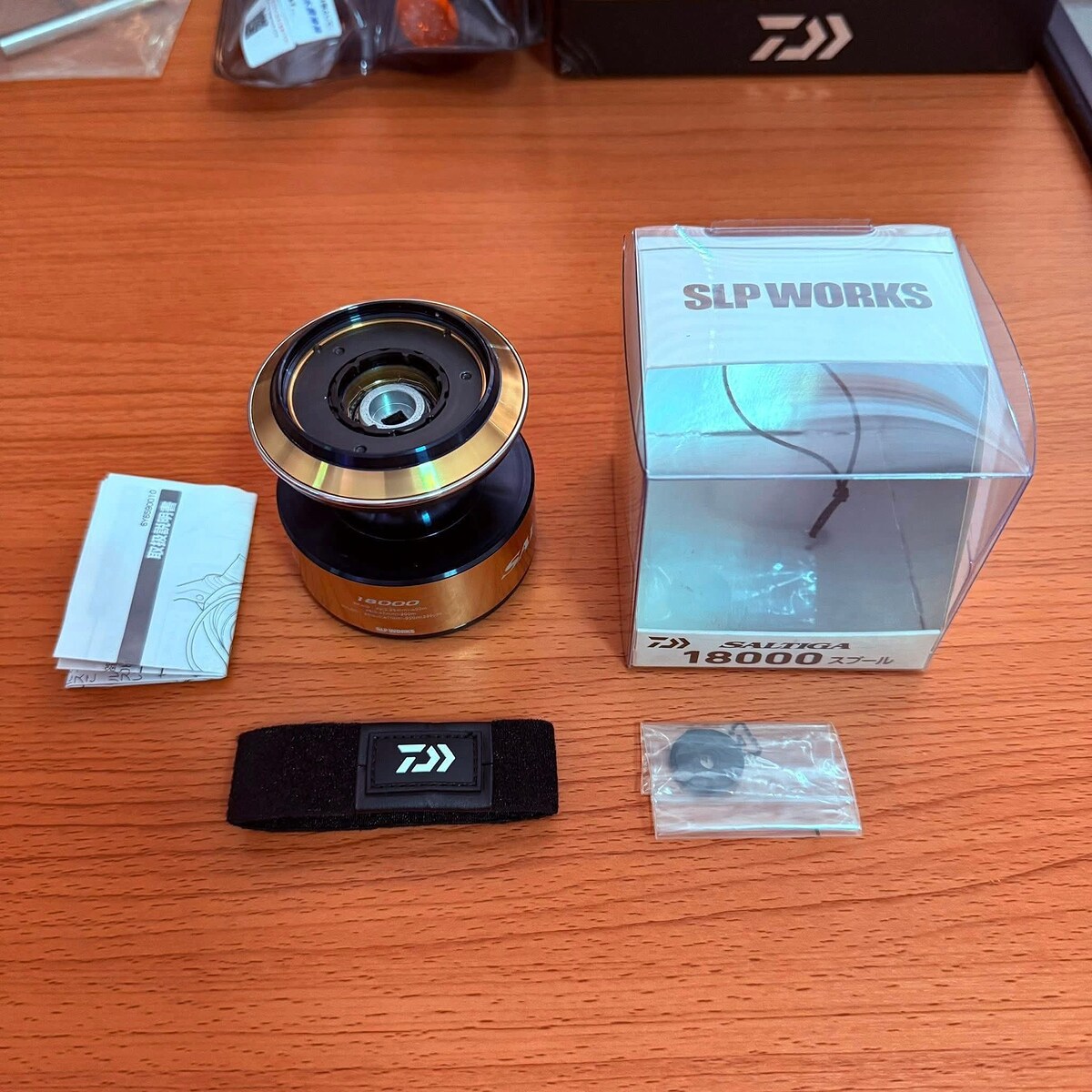 Vาย​สปูล 18000 SLP WORKS ใส่ Daiwa Saltiga ปี 20 สภาพ 95% กล่องอุปกรณ์ครบ