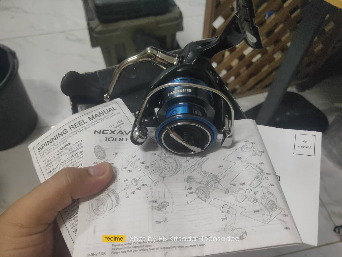 Shimano Nexave 2500HG
กล่อง เอกสาร ไดอะแกรม ใบรับประกันครบ
สภาพสวยๆใช้งานน้อยมาก
ราคา 850.- พร้อม