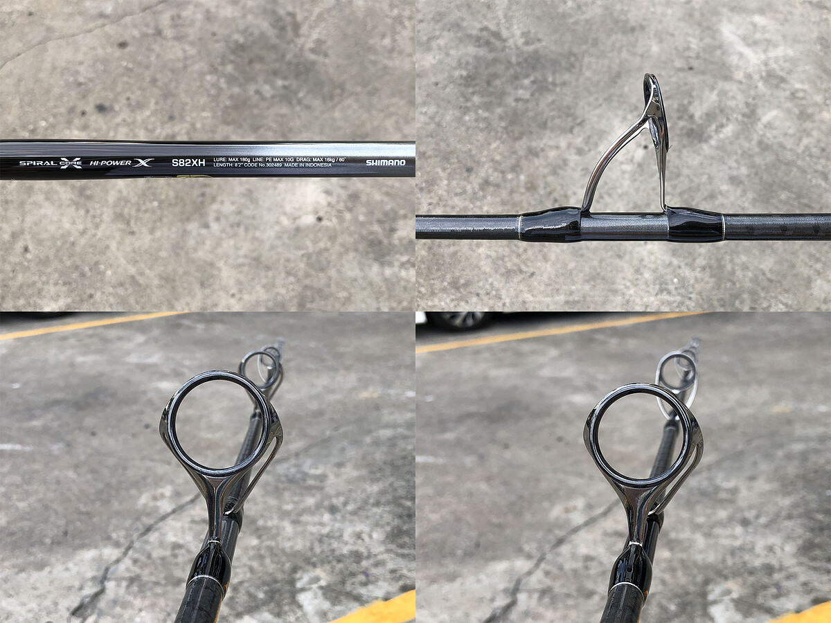 Shimano OCEA PLUGGER LIMITED S82XH คัน 2 ท่อนต่อโคนยาว 8'2" Lure: Max 180g , Line Max: PE10 , Drag M