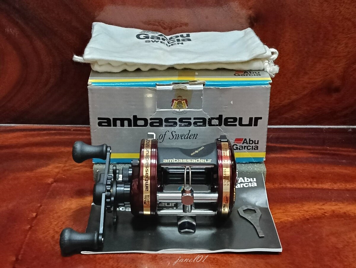 ABU GARCIA AMBASSADEUR 6500 C3 2 SPEED