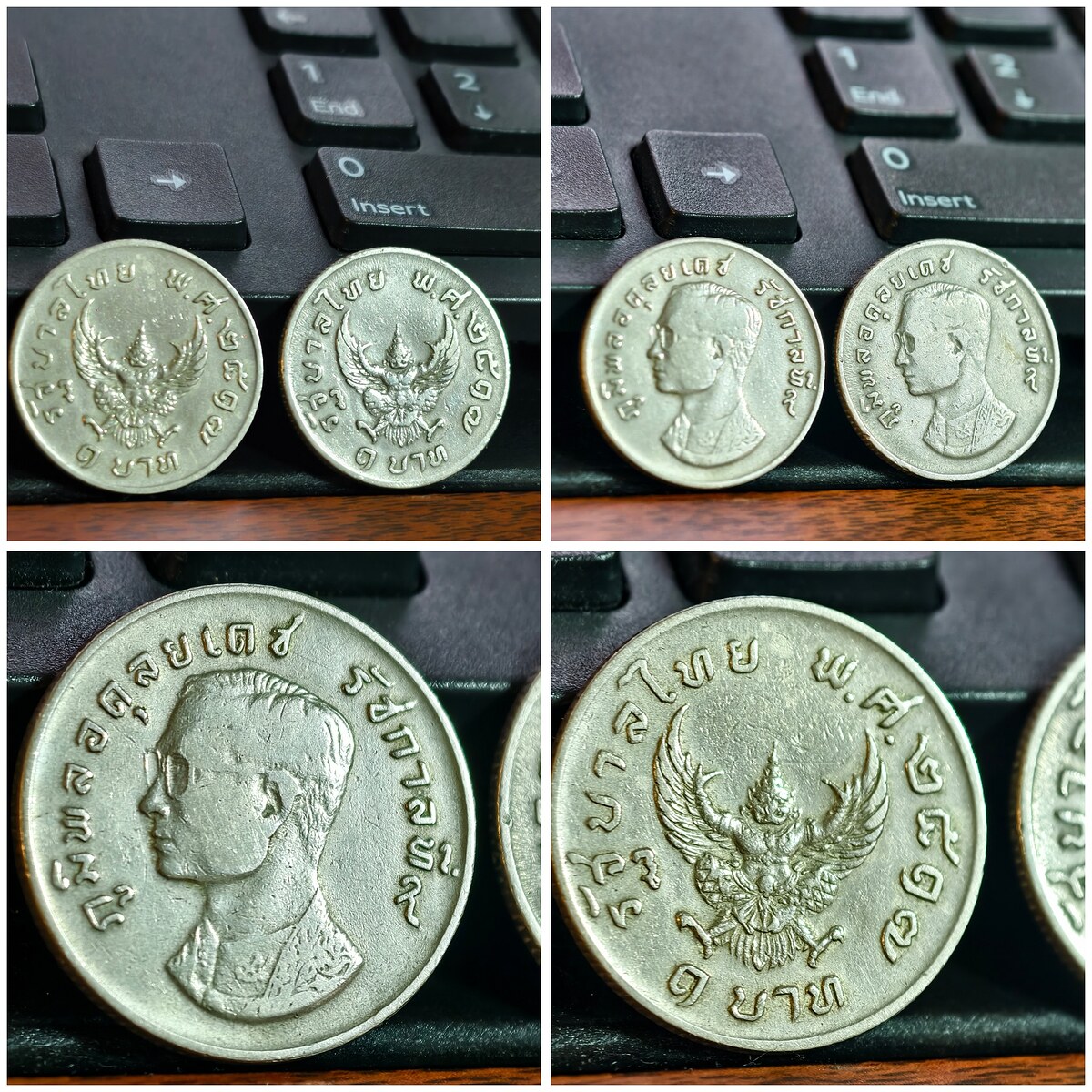 4   เหรียญ 1 บาท หลังพญาครุฑ พศ 2517  2 เหรียญ   140  ส่ง 50

สภาพคัดสวยๆ   มีพกไว้ในบ้าน  หรือในร