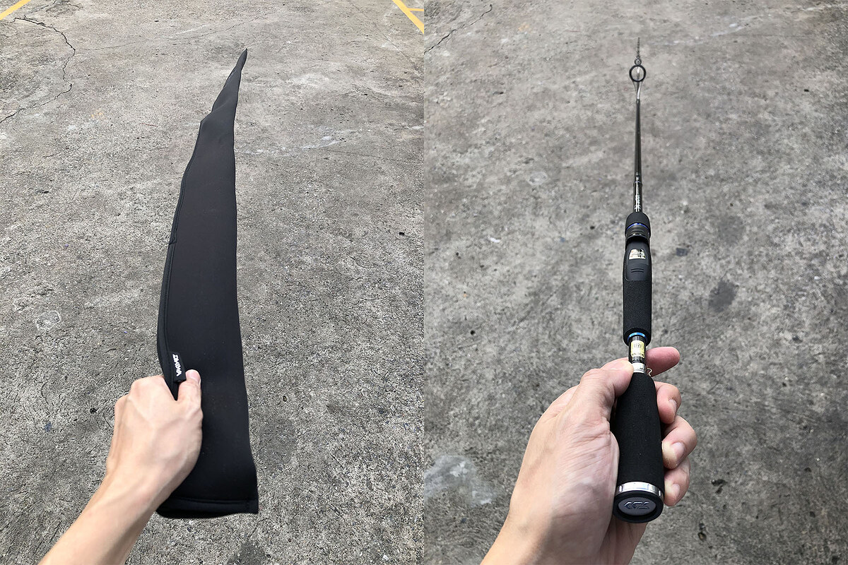 3. Daiwa Steez SKYFLASH SMT คัน 1 ท่อนยาว 6'2" เวท 2.5-5lb แบลงค์คันสวยริ้วรอยน้อยมาก พร้อมซองใส่คัน