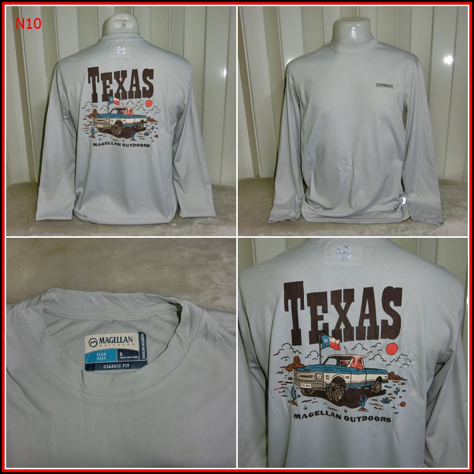 N10.MAGELLAN OUTDOORS  สำหรับใส่ออกทริปกลางแจ้ง เดินป่า แคมปิ้ง     Size M อก 40 นิ้ว / 28.5 นิ้ว   