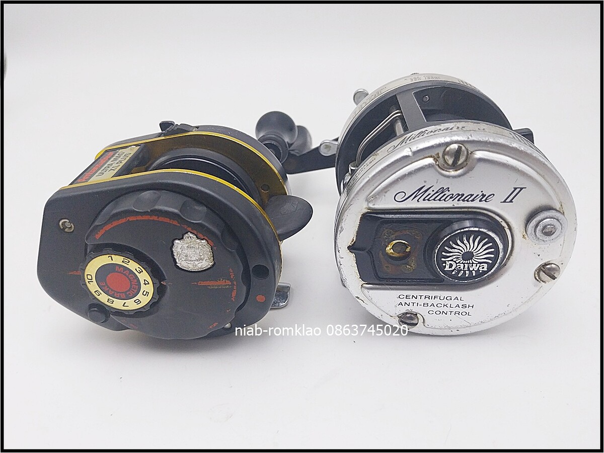 [b][q]Abu Ultra Mag XL Plus Built by  ปี1984  มีรอยบ้าง ยังดูดีไม่ขี้เหร่ ใช้งานได้ปกติ ราคา 1300 em