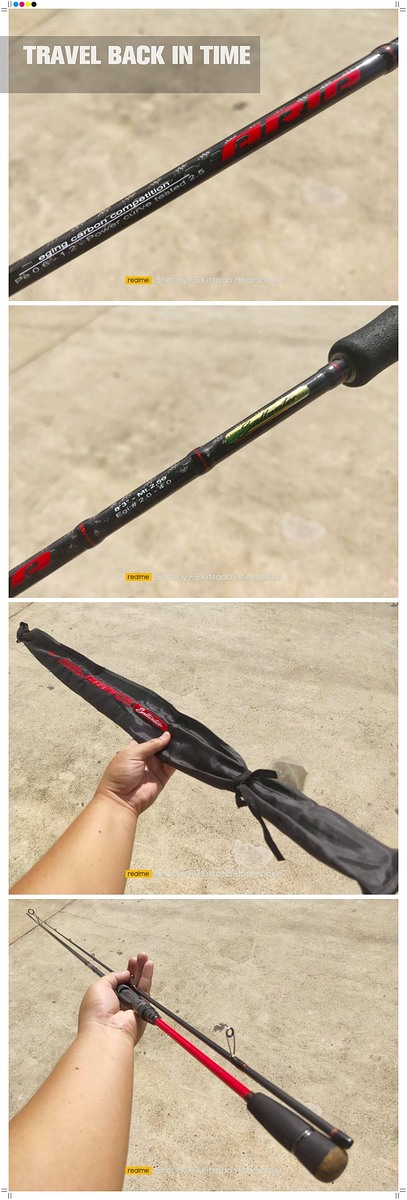 คันสปิน Okuma Aria PE0.6-1.2 8'3" โย#2-4
สภาพสวยกริ๊บ ใช้งานน้อย
ราคา 1500.- พร้อมส่ง พร้อมส่ง
